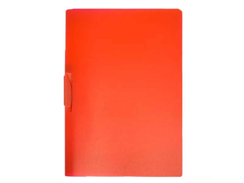 Cartellina per Rilegatura in PPL Clipper Fellowes - 22x30 cm - F007TR (Rosso Trasparente Conf. 20)