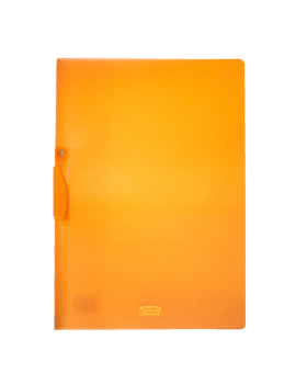 Cartellina per Rilegatura in PPL Clipper Fellowes - 22x30 cm - F007TAR (Arancione Trasparente Conf. 20)