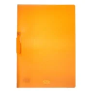 Cartellina per Rilegatura in PPL Clipper Fellowes - 22x30 cm - F007TAR (Arancione Trasparente Conf. 20)