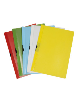 Cartellina per Rilegatura in PVC Spring File Methodo - 22x31 cm - X200501 (Bianco Conf. 5)