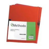 Cartellina per Rilegatura in PVC Spring File Methodo - 22x31 cm - X200506 (Rosso Conf. 5)