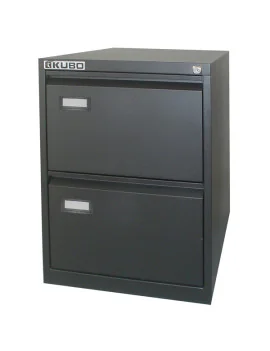 Classificatore per Cartelle Sospese Bertesi - 2 Cassetti - 70 cm - 4102 (Nero)