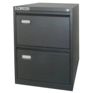 Classificatore per Cartelle Sospese Bertesi - 2 Cassetti - 70 cm - 4102 (Nero)