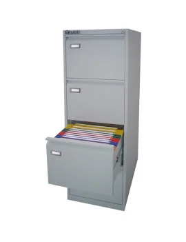 Classificatore per Cartelle Sospese Bertesi - 4 Cassetti - 132 cm - 4004 (Grigio)