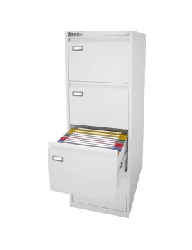 Classificatore per Cartelle Sospese Bertesi - 4 Cassetti - 132 cm - 4304 (Bianco)