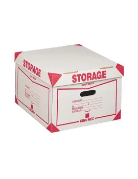 Contenitore Storage King Mec - 41x27x43 cm - 00160300 (Bianco Conf. 12)
