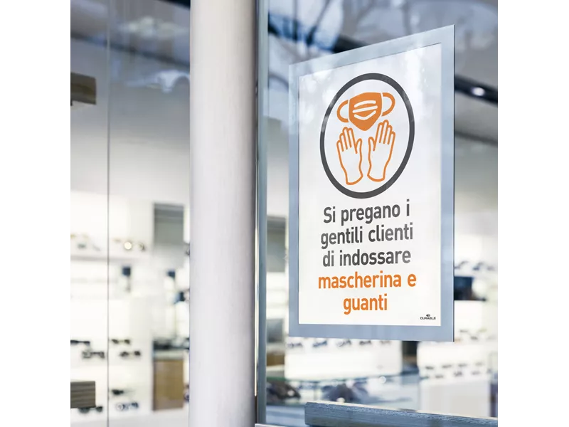 Cornice Duraframe Sun Durable - A4 - 4841-23 (Argento Conf. 2)