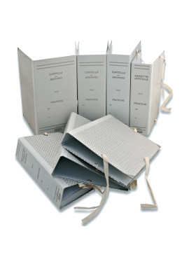 Faldoni Rivestiti in Carta Euro-Cart - Dorso 5 - 25x35 cm - CA05 (Beige Conf. 25)
