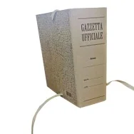 Faldoni Rivestiti in Carta Litografata Brefiocart - per Gazzetta Ufficiale - Dorso 10 - 25x35 cm - 0202207 (Paglia Conf. 25)