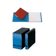 Portatabulati ad Anelli senza Custodia Cartiere del Garda - 31,5x42 cm - Dorso 50 mm - CG2141FEOXXAB06 (Azzurro Conf. 2)