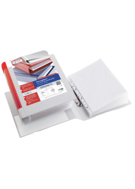 Raccoglitore Personalizzabile Stelvio TI Sei Rota - A4 - 2 Anelli a Q 65 mm - 35654601 (Bianco)