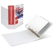 Raccoglitore Personalizzabile Stelvio TI Sei Rota - A4 - 4 Anelli a Q 100 mm - 36994601 (Bianco)