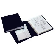 Raccoglitore San Remo 2000 Sei Rota - 23x33 cm - 4 Anelli a D 25 mm - Dorso 4 cm - 34233310 (Nero)