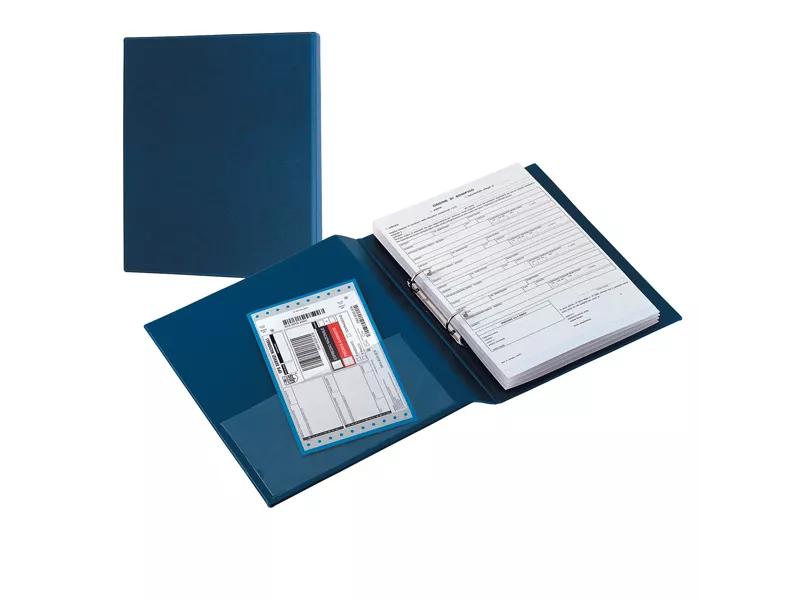 Raccoglitore San Remo 2000 Sei Rota - A4 - 2 Anelli a D 40 mm - Dorso 5,5 - 33408207 (Blu)