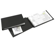 Raccoglitore Sanremo 2000 Sei Rota - A3 Orizzontale - 4 Anelli a D 40 mm - Dorso 6 cm - 34423110 (Nero)