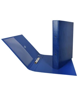 Raccoglitore Stelvio Sei Rota - A4 - 2 Anelli Tondi 25 mm - Dorso 4 cm - 35254207 (Blu)