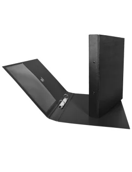 Raccoglitore Stelvio Sei Rota - A4 - 2 Anelli Tondi 25 mm - Dorso 3 cm - 35254210 (Nero)