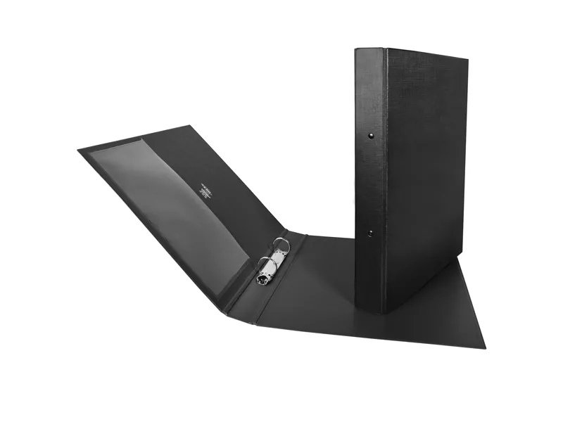 Raccoglitore Stelvio Sei Rota - A4 - 2 Anelli Tondi 25 mm - Dorso 3 cm - 35254210 (Nero)