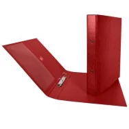 Raccoglitore Stelvio Sei Rota - A4 - 2 Anelli Tondi 25 mm - Dorso 3 cm - 35254212 (Rosso)