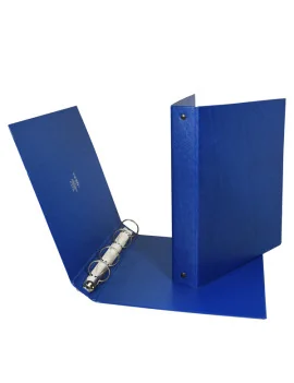 Raccoglitore Stelvio Sei Rota - A5 - 4 Anelli Tondi 25 mm - Dorso 3 cm - 36255407 (Blu)