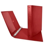 Raccoglitore Stelvio Sei Rota - A4 - 4 Anelli Tondi 25 mm - Dorso 3 cm - 36254412 (Rosso)