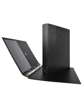 Raccoglitore Stelvio Sei Rota - A4 - 4 Anelli Tondi 16 mm - Dorso 2,5 cm - 36164410 (Nero)