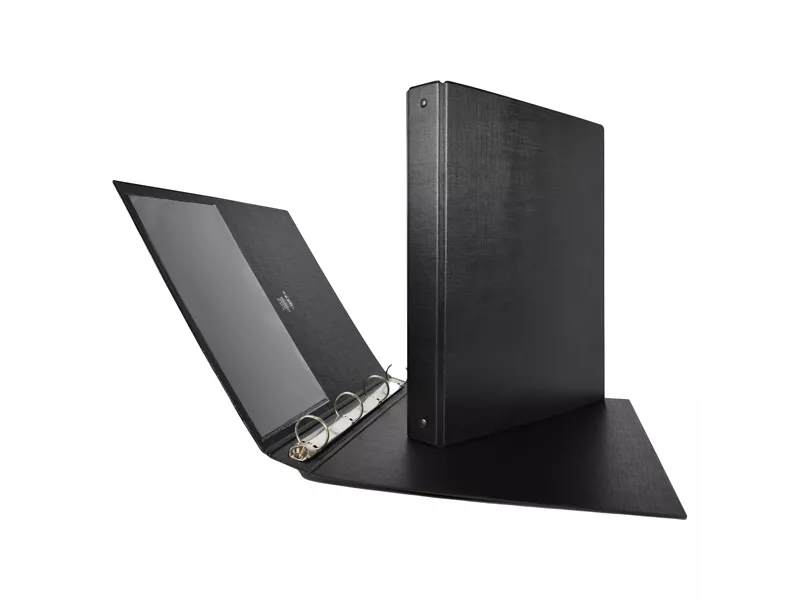 Raccoglitore Stelvio Sei Rota - A4 - 4 Anelli Tondi 16 mm - Dorso 2,5 cm - 36164410 (Nero)