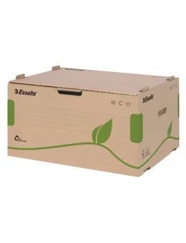 Scatola Archivio Box Eco Esselte - Dorso 34 - 25,9x43,9 cm - 623919 (Avana Conf. 10)