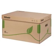 Scatola Archivio Box Eco Esselte - Dorso 34,5 - 24,2x43,9 cm - 623918 (Avana Conf. 10)