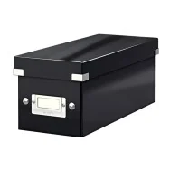 Scatola Archivio Click & Store Leitz - 14,3x35,2x13,6 cm - CD - 60410095 (Nero)