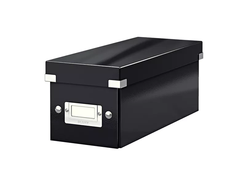 Scatola Archivio Click & Store Leitz - 14,3x35,2x13,6 cm - CD - 60410095 (Nero)