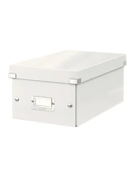 Scatola Archivio Click & Store Leitz - 20,6x14,7x35,2 cm - DVD - 60420001 (Bianco)