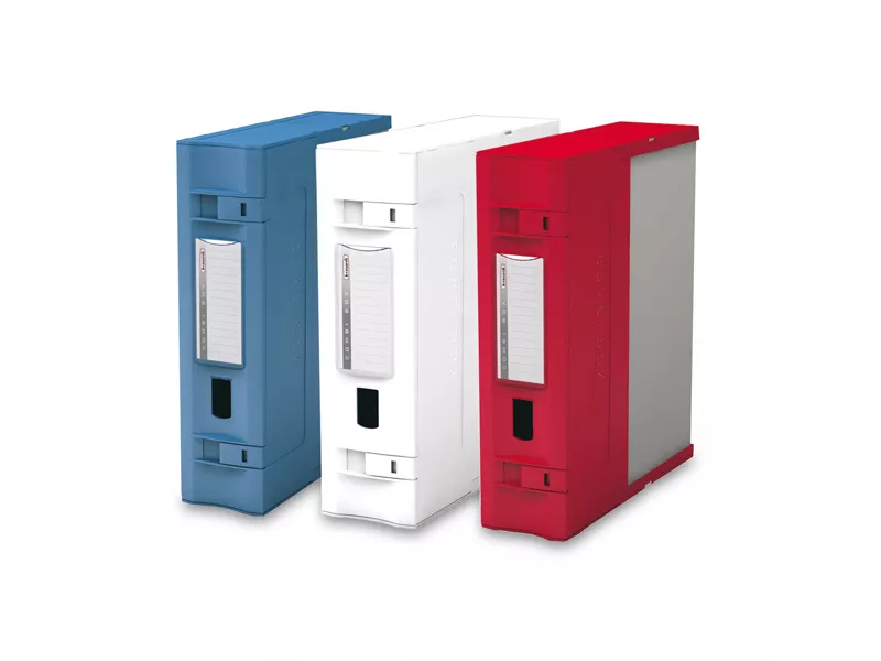 Scatola Archivio Combi Box E600 Fellowes - Dorso 9 - 29,8x36,2 cm - E600BI (Bianco)