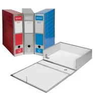 Scatola Archivio con Cerniera Box 4 Resisto - Dorso 9 - 28x35 cm - RESX401-R (Rosso)