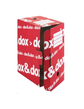 Scatola Archivio Dox&Dox Rexel - 17x35x25 cm - 1600174 (Rosso Conf. 12)