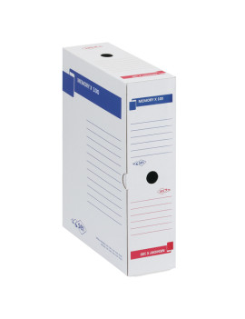 Scatola Archivio Memory X 100 Sei Rota - Dorso 10 - 25x35 cm - 673210 (Bianco Conf. 10)