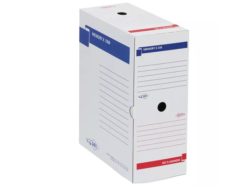 Scatola Archivio Memory X 150 Sei Rota - Dorso 15 - 25x35 cm - 673215 (Bianco Conf. 10)