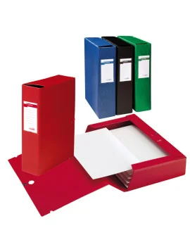 Scatola Archivio Scatto 120 Sei Rota - Dorso 12 - 25x35 cm - 67901210 (Nero)