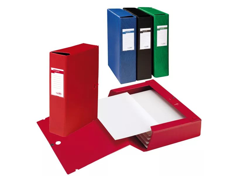 Scatola Archivio Scatto 80 Sei Rota - Dorso 8 - 25x35 cm - 67900805 (Verde)