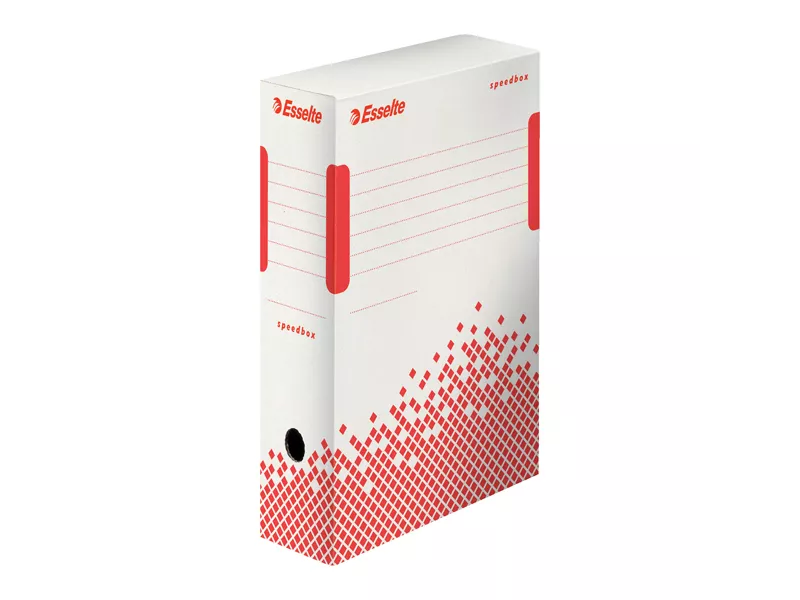 Scatola Archivio Speedbox Esselte - Dorso 10 - 25x35 cm - 623908 (Bianco Conf. 25)