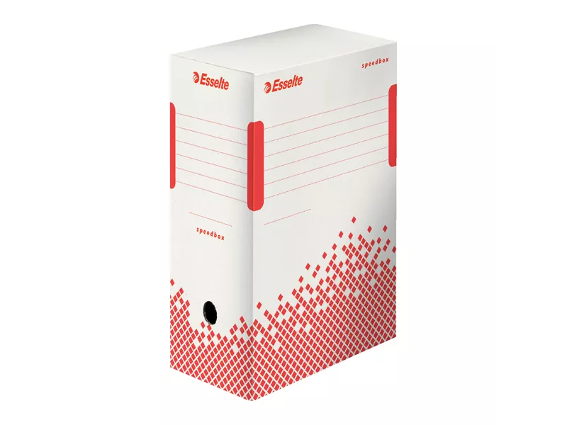 Scatola Archivio Speedbox Esselte - Dorso 15 - 25x35 cm - 623909 (Bianco Conf. 25)