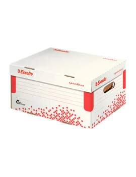 Scatola Archivio Speedbox Esselte - Dorso 19,3 - 25,2x19,3x35,5 cm - 623911 (Bianco Conf. 15)