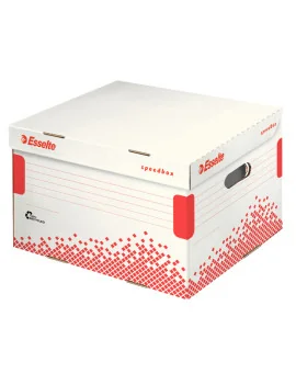 Scatola Archivio Speedbox Esselte - Dorso 26,3 - 32,5x26,3x36,7 cm - 623912 (Bianco Conf. 15)