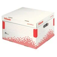 Scatola Archivio Speedbox Esselte - Dorso 26,3 - 32,5x26,3x36,7 cm - 623912 (Bianco Conf. 15)