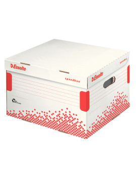 Scatola Archivio Speedbox Esselte - Dorso 26,3 - 36,4x26,3x43,3 cm - 623913 (Bianco Conf. 15)