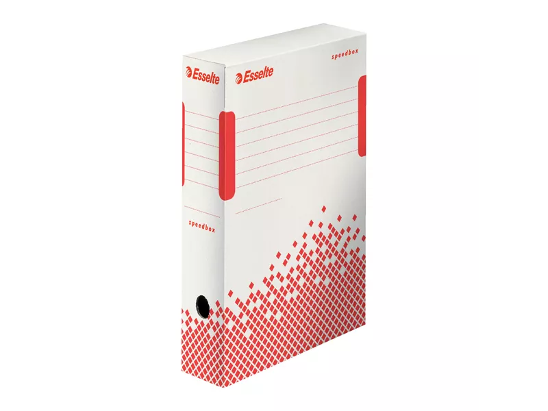 Scatola Archivio Speedbox Esselte - Dorso 8 - 25x35 cm - 623985 (Bianco Conf. 25)