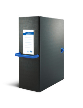 Scatola Portaprogetti Big Next 160 Sei Rota - Dorso 16 - 26x36 cm - 68101607 (Nero e Blu)