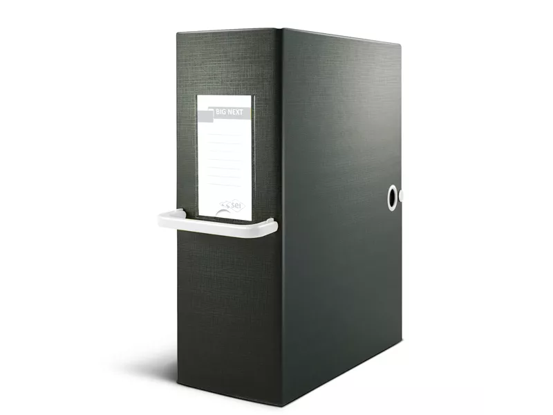 Scatola Portaprogetti Big Next 160 Sei Rota - Dorso 16 - 26x36 cm - 68101601 (Nero e Bianco)