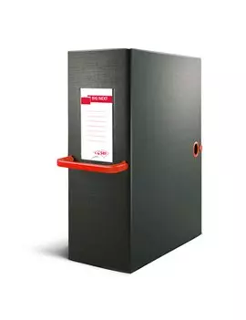 Scatola Portaprogetti Big Next 120 Sei Rota - Dorso 12 - 26x36 cm - 68101212 (Nero e Rosso)