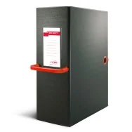 Scatola Portaprogetti Big Next 120 Sei Rota - Dorso 12 - 26x36 cm - 68101212 (Nero e Rosso)